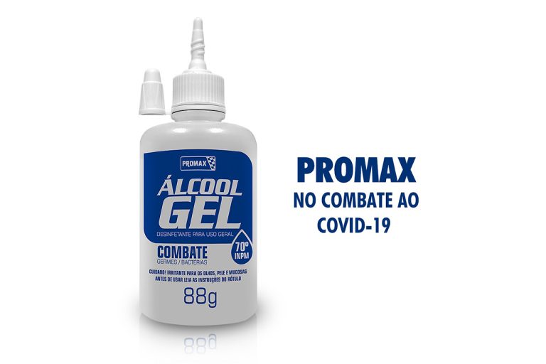alcool em gem promax