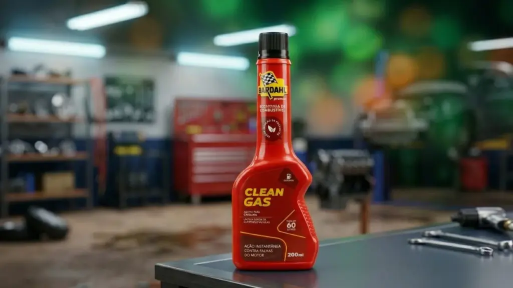 linha bardahl clean gas para oficinas