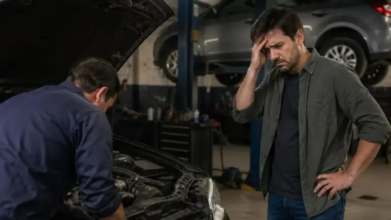 dono de carro com problemas no motor após utilizar um lubrificante e aditivo de má qualidade