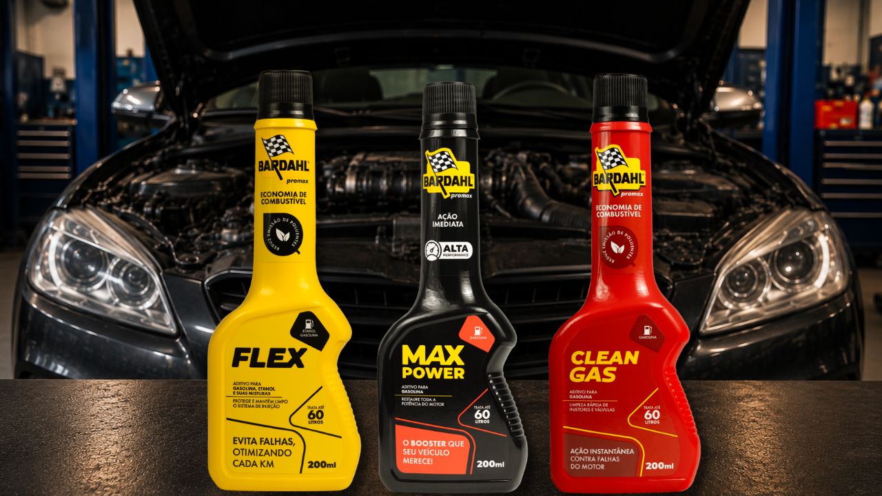 linha de aditivos automotivos da bardahl