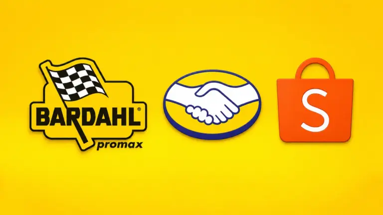 presença da Bardahl no marketplace do Mercado Livre e Shopee