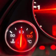 Car,Engine,Temperature,Sensor,Close,Up,Arrows.lit,Red,Sign,Overheating